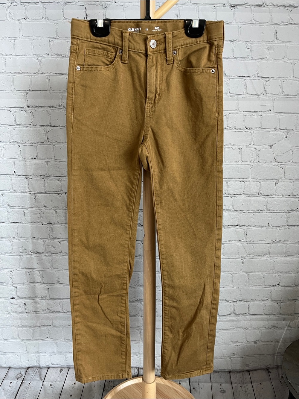 ⭐️⭐️ PICK 5 / $20 Old Navy Boys Brown Straight Leg Jeans